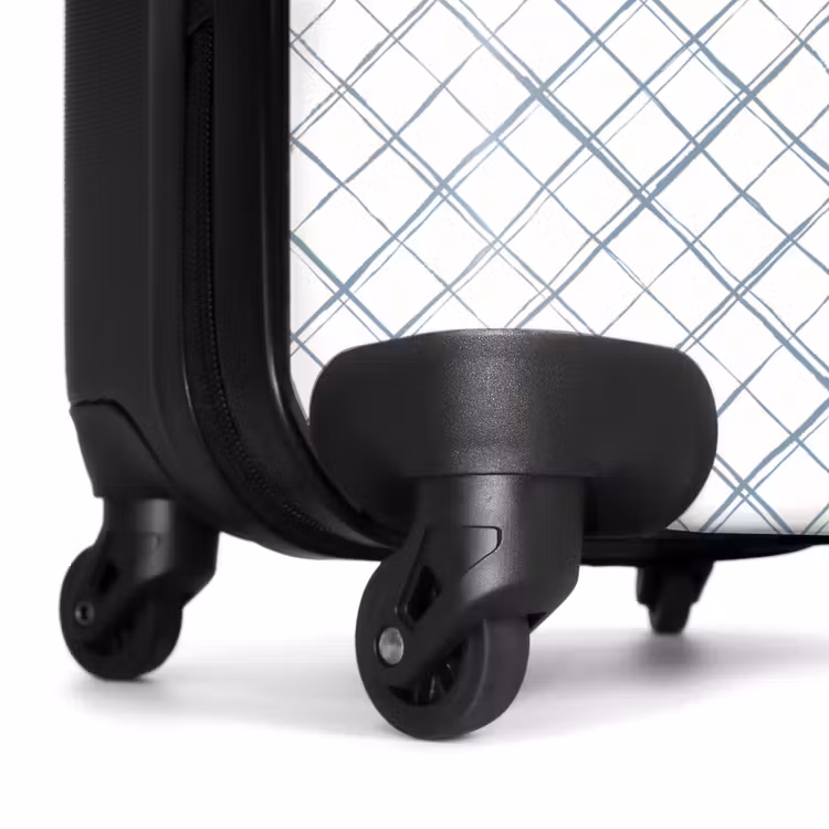 Suitcase - Diagonally intersecting lines on a white surface — 6