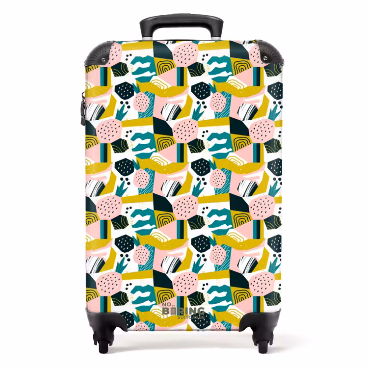 Suitcase - Fruity jungle collage — 1