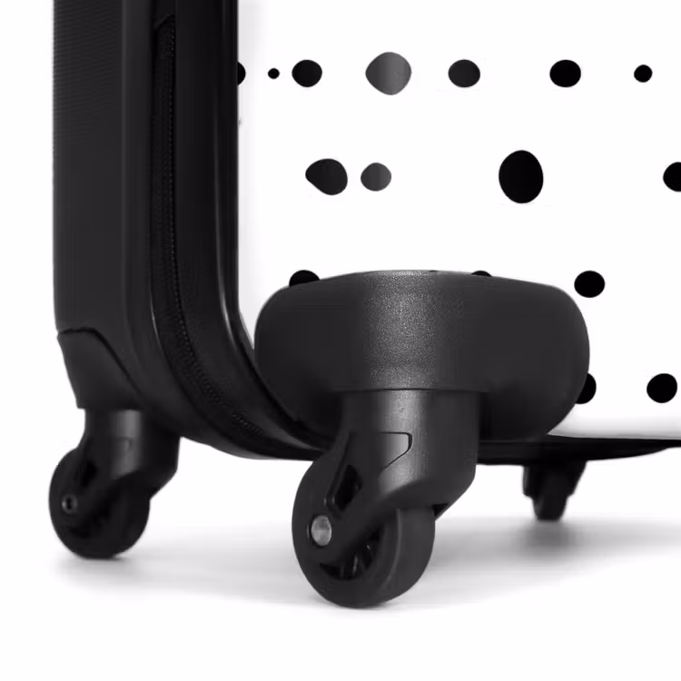 Suitcase - Organic black dots on white background — 6