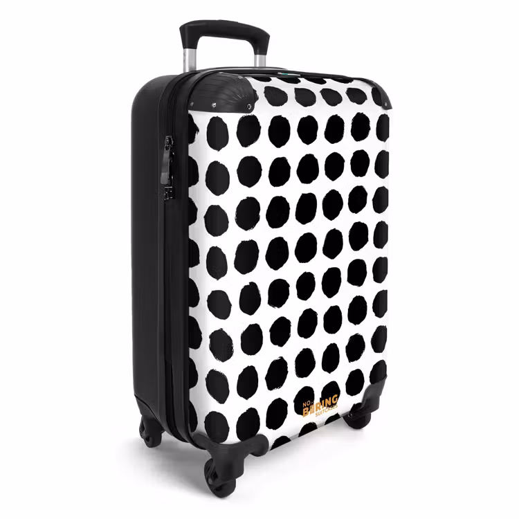 Suitcase - Rough dots in grid form — 4