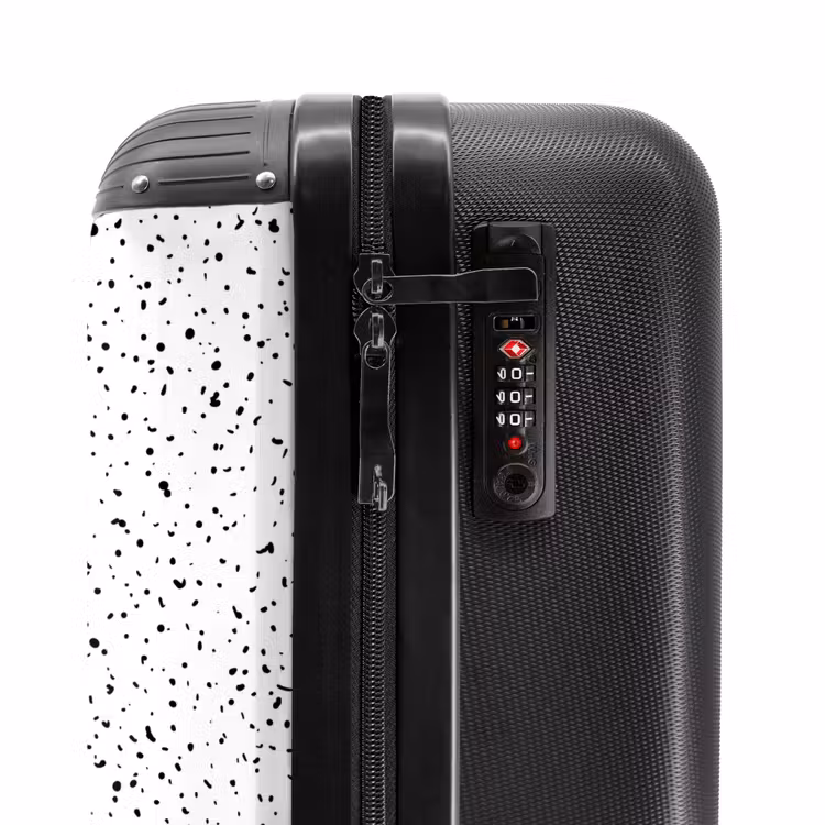 Suitcase - Tiny dots over a white background — 5