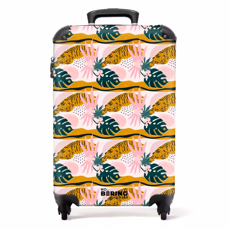 Suitcase - Tropical tiger pattern — 1