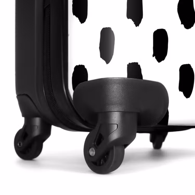 Suitcase - Vertical spots on a white background — 6