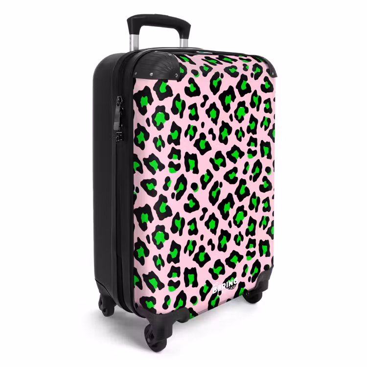 Suitcase - Neon panther pattern — 4