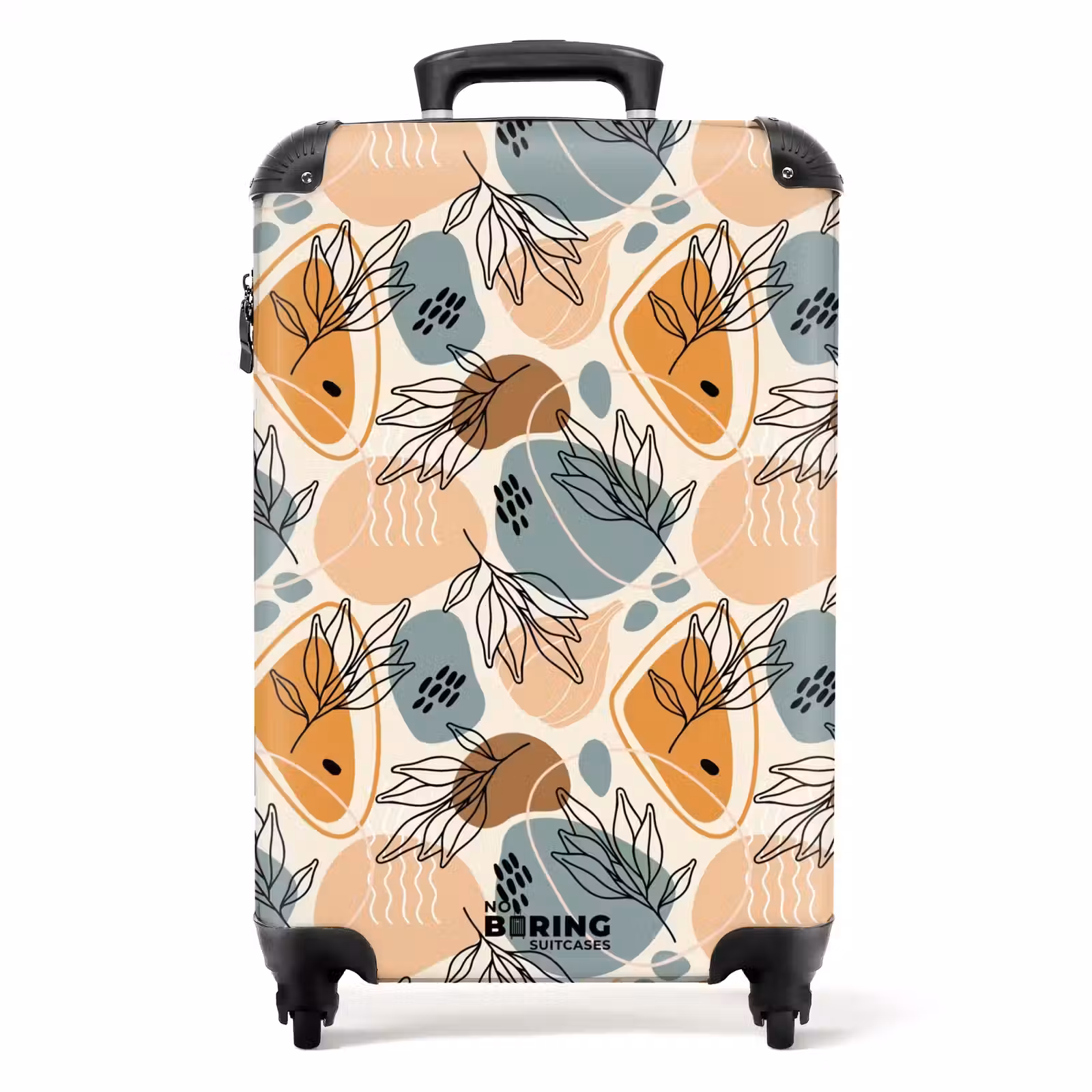 Suitcase - Boho - Soft earth tones — 1