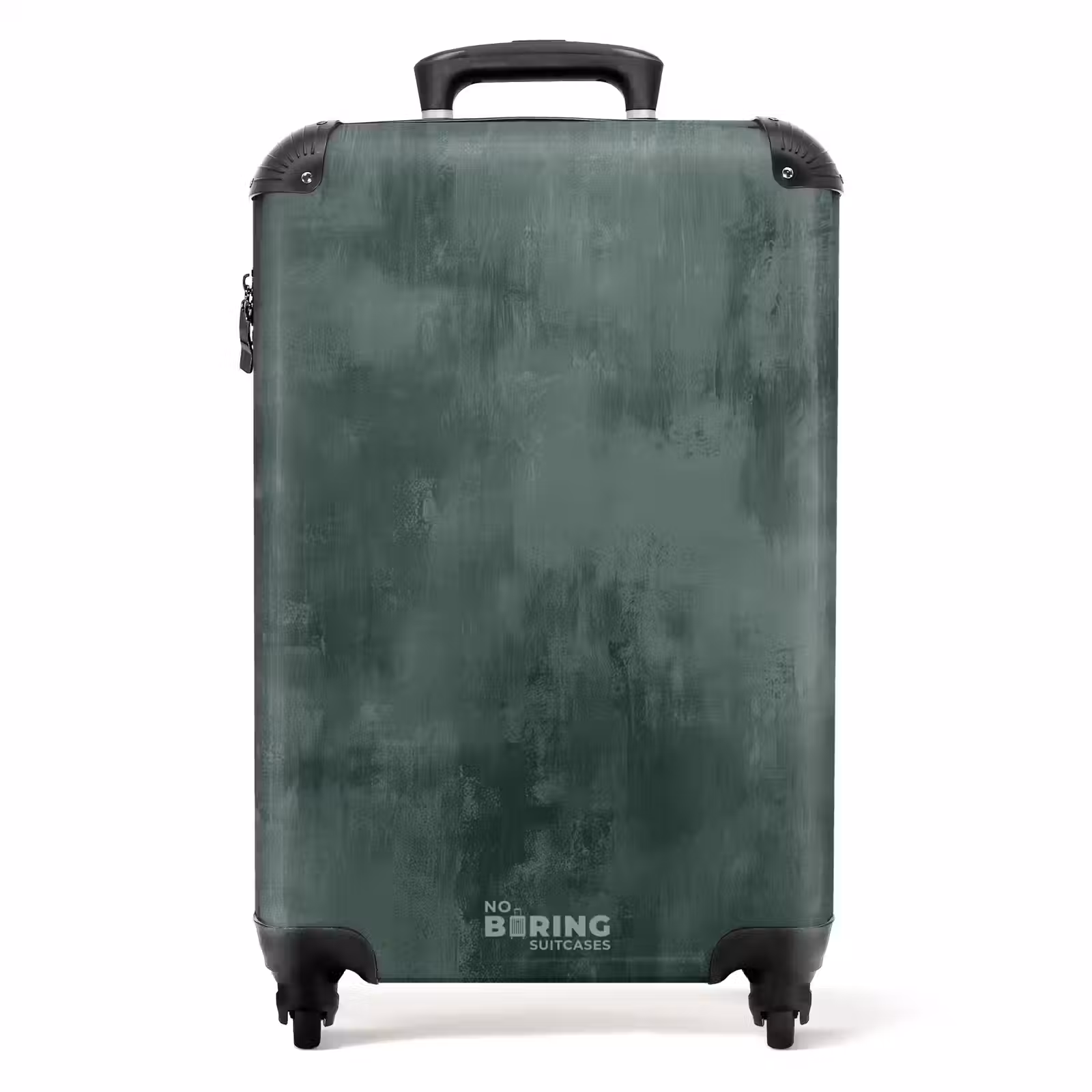 Suitcase - Green concrete look — 1
