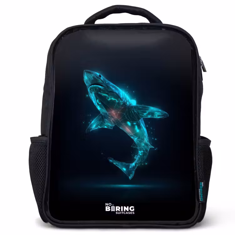 Kids backpack - Digital shark power — 1