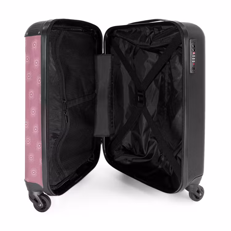 Suitcase - Boho - Purple pattern — 3