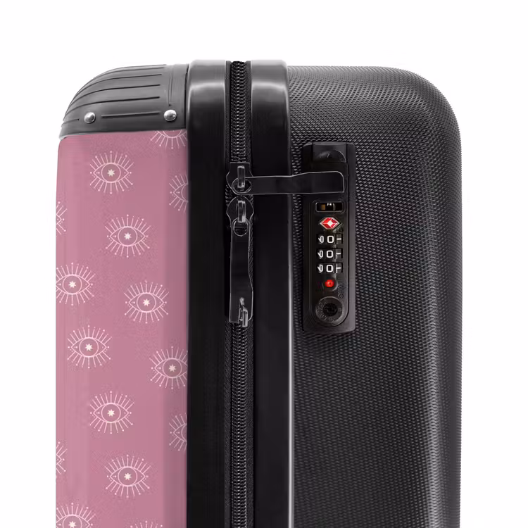 Suitcase - Boho - Purple pattern — 5