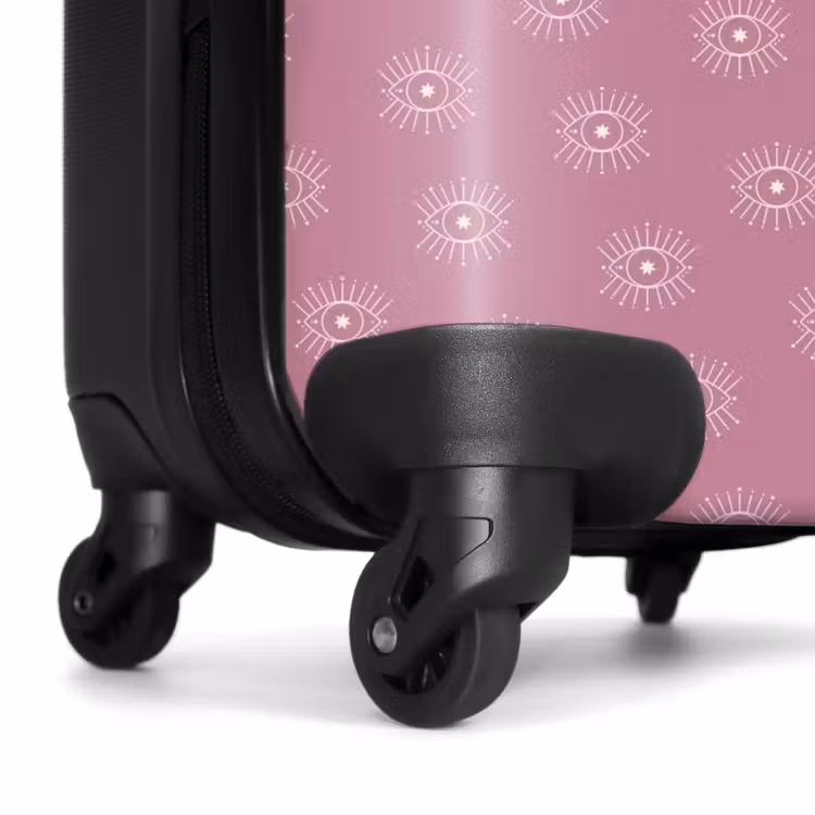 Suitcase - Boho - Purple pattern — 6