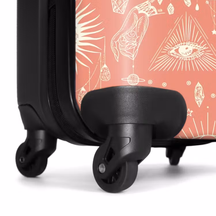 Suitcase - Boho - Red sky pattern — 6