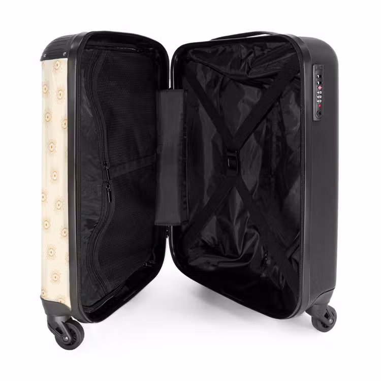 Suitcase - Boho - Sand color pattern — 3