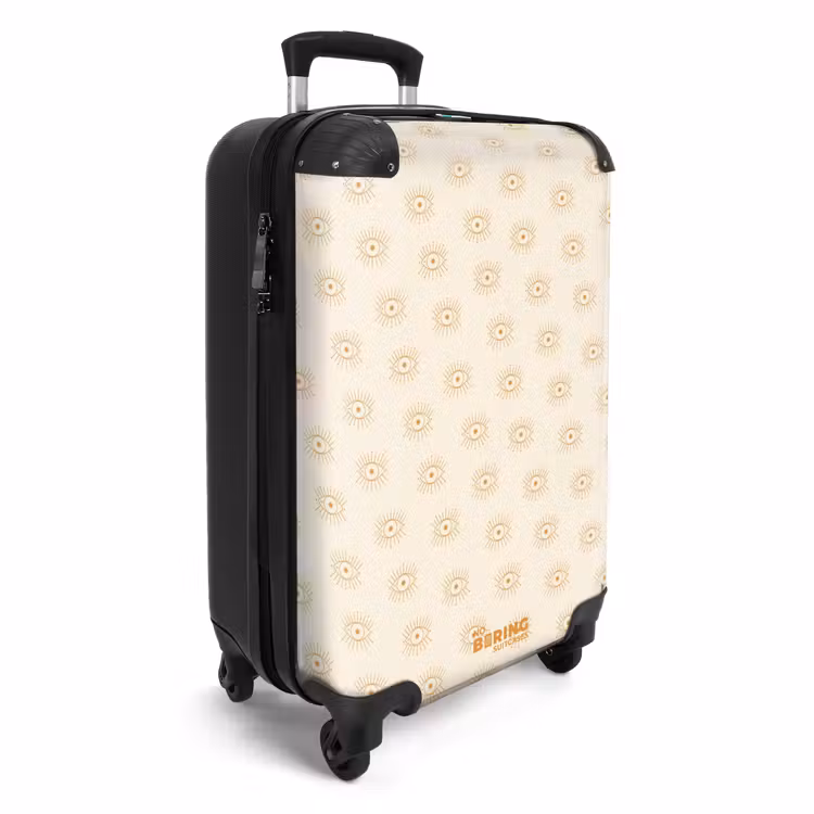 Suitcase - Boho - Sand color pattern — 4