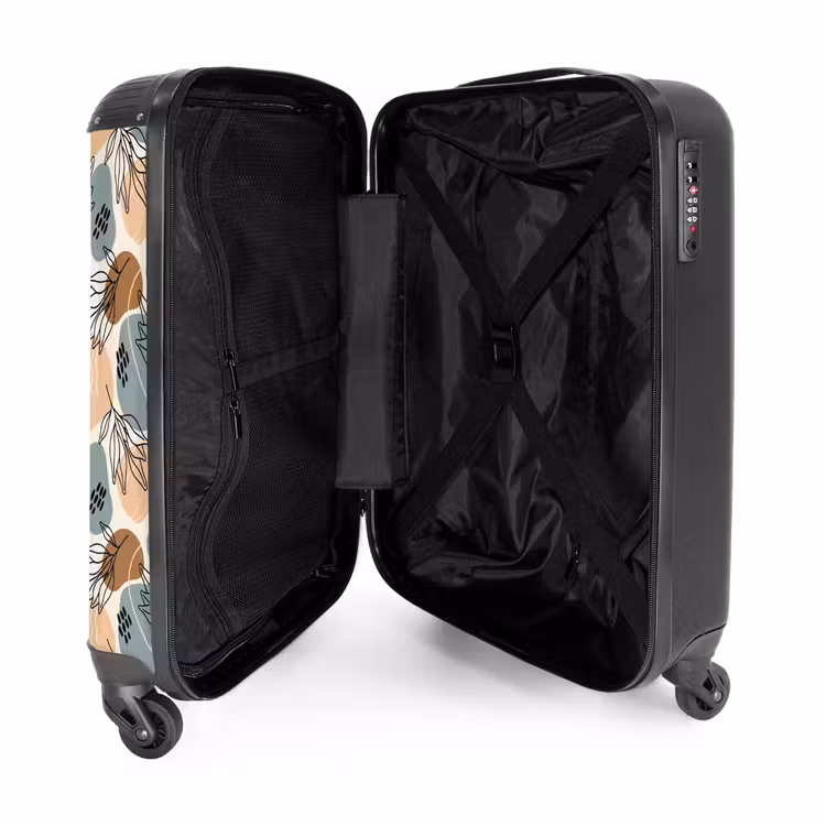 Suitcase - Boho - Soft earth tones — 3