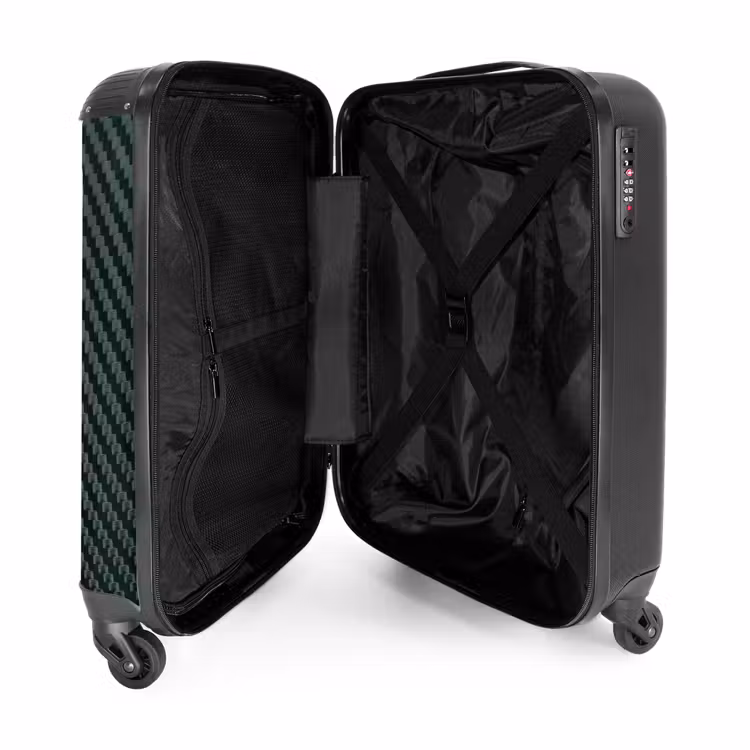 Suitcase - Green carbon structure — 3
