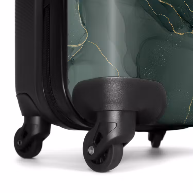 Suitcase - Green marble texture — 6