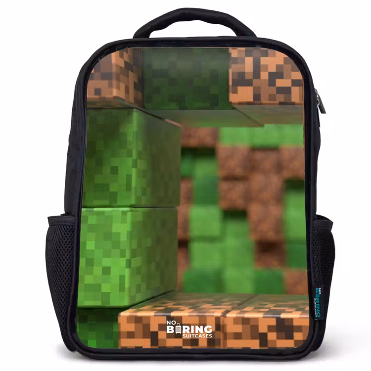 Kids backpack - Close-up with pixelated blocks — 1
