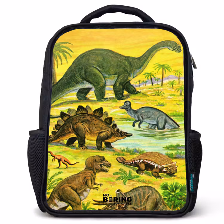 Kids backpack - Dinos by the water — 1