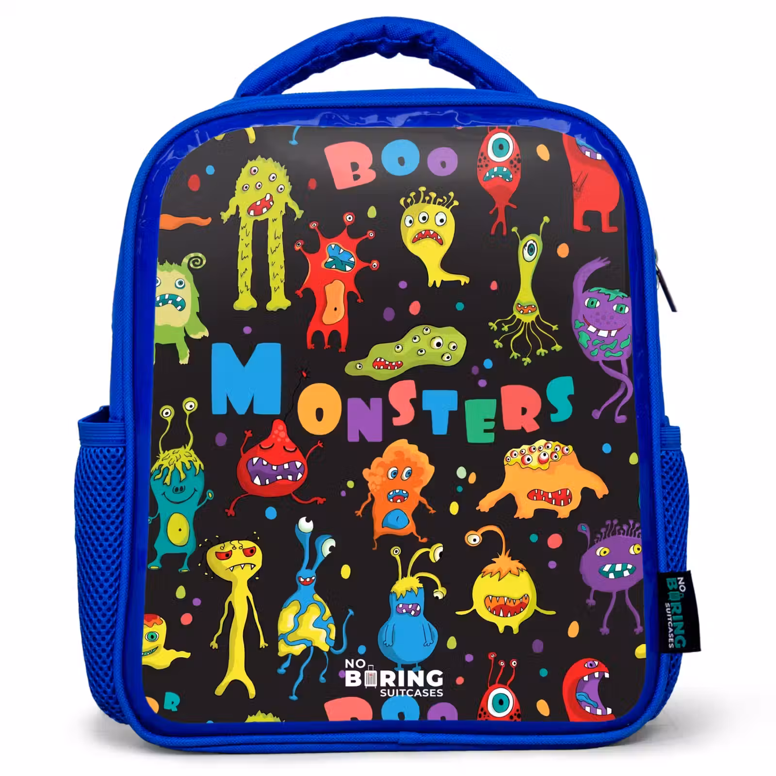 Kids backpack - Blue - Pattern of samples — 1