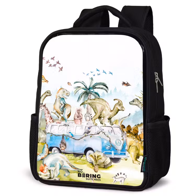 Kids backpack - Van with dinos — 4