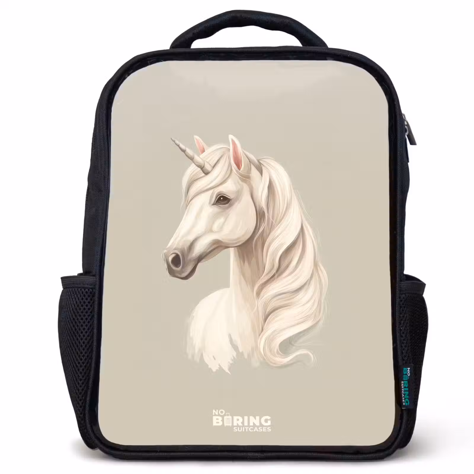 Kids backpack - Unicorn in neutral colors — 1