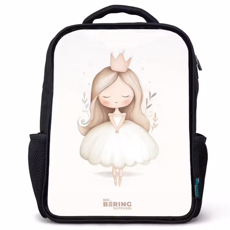 Kids backpack - Graceful princess in white — 1