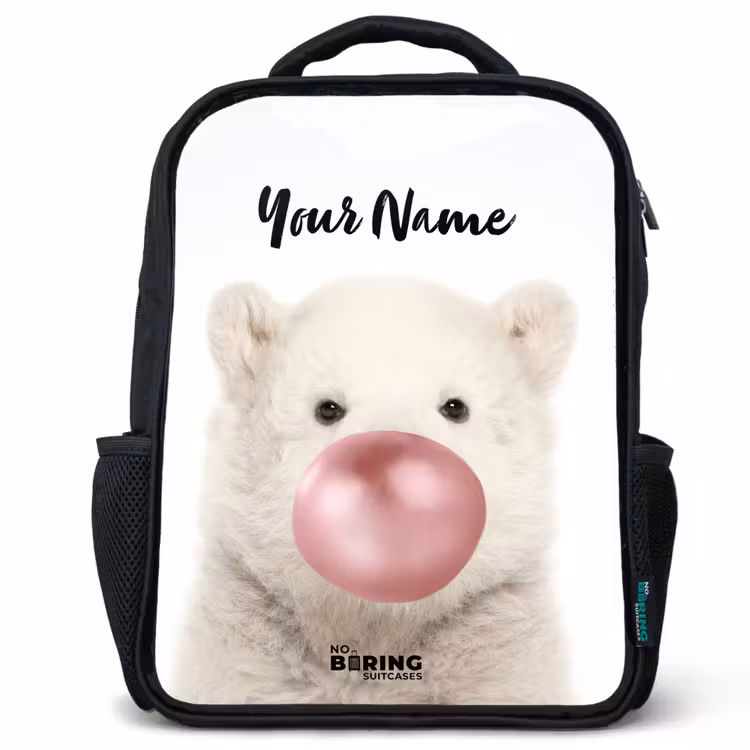Kids backpack - Bubblegum bear — 1