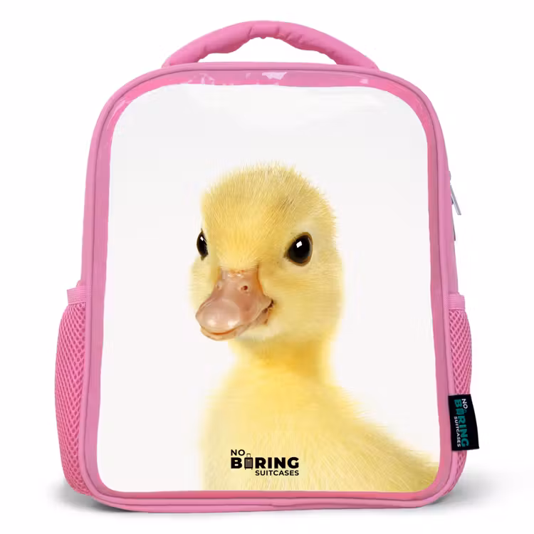 Kids backpack - Pink - Barry the Rubber Duck — 1