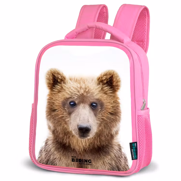 Kids backpack - Pink - Bennie Bear — 4