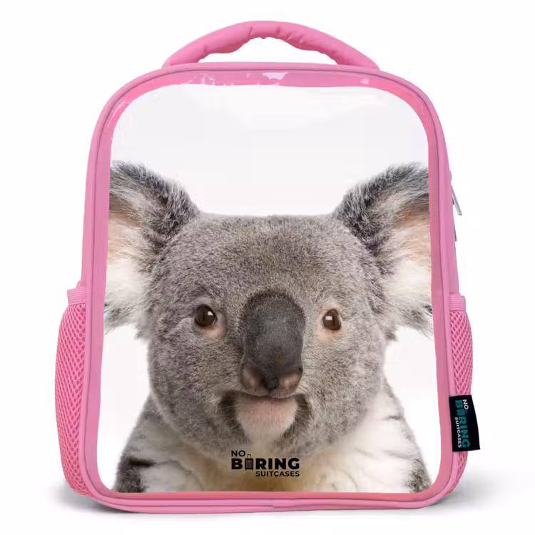 Kids backpack - Pink - Cute Koala Bear — 1