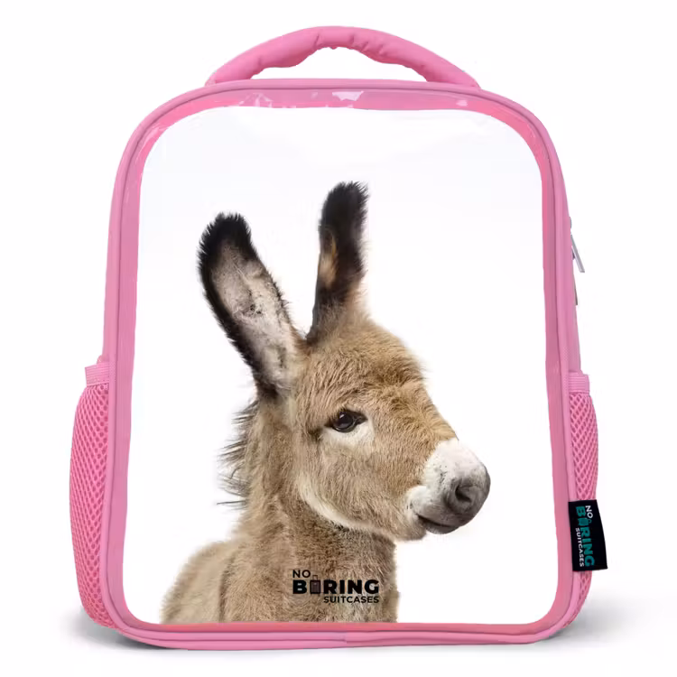 Kids backpack - Pink - Eddy Donkey — 1
