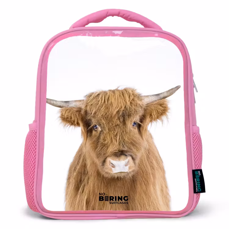 Kids backpack - Pink - Halbe Highlander — 1