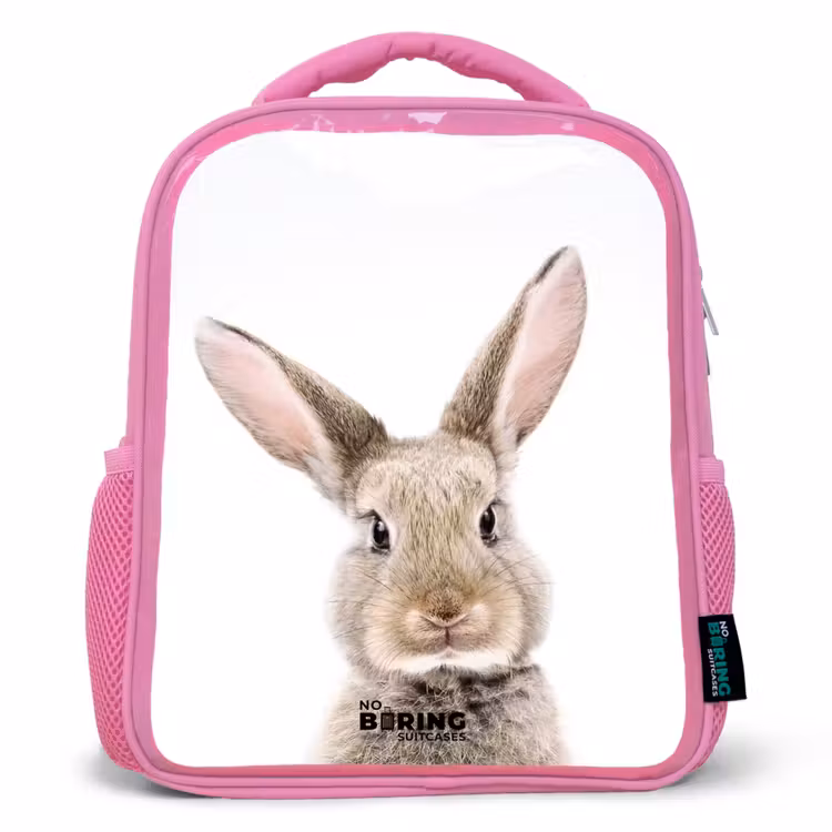 Kids backpack - Pink - Koen Rabbit — 1