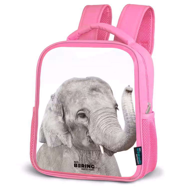 Kids backpack - Pink - Oscar Elephant — 4