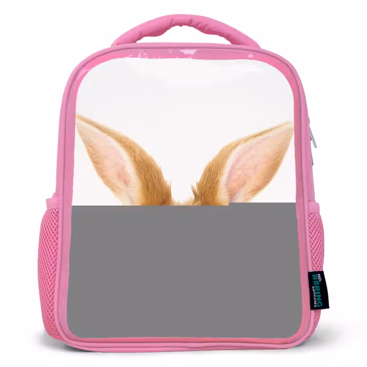 Kids backpack - Pink - Sniffles with Satisfied Head — 1