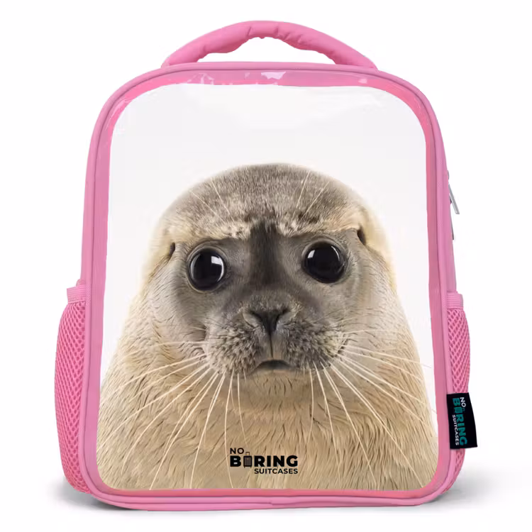 Kids backpack - Pink - Zyon Seal — 1