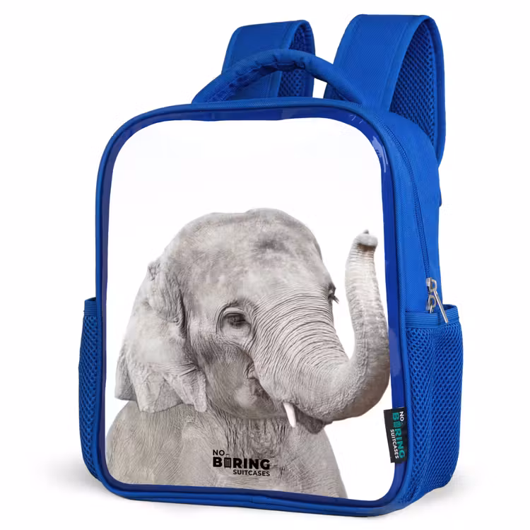 Kids backpack - Blue - Oscar Elephant — 3
