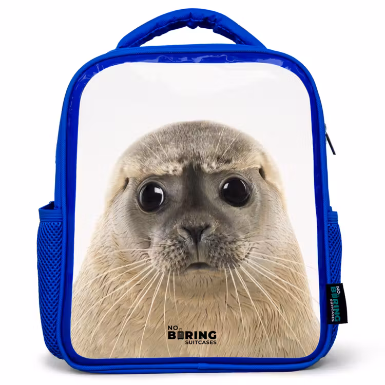 Kids backpack - Blue - Zyon Seal — 1