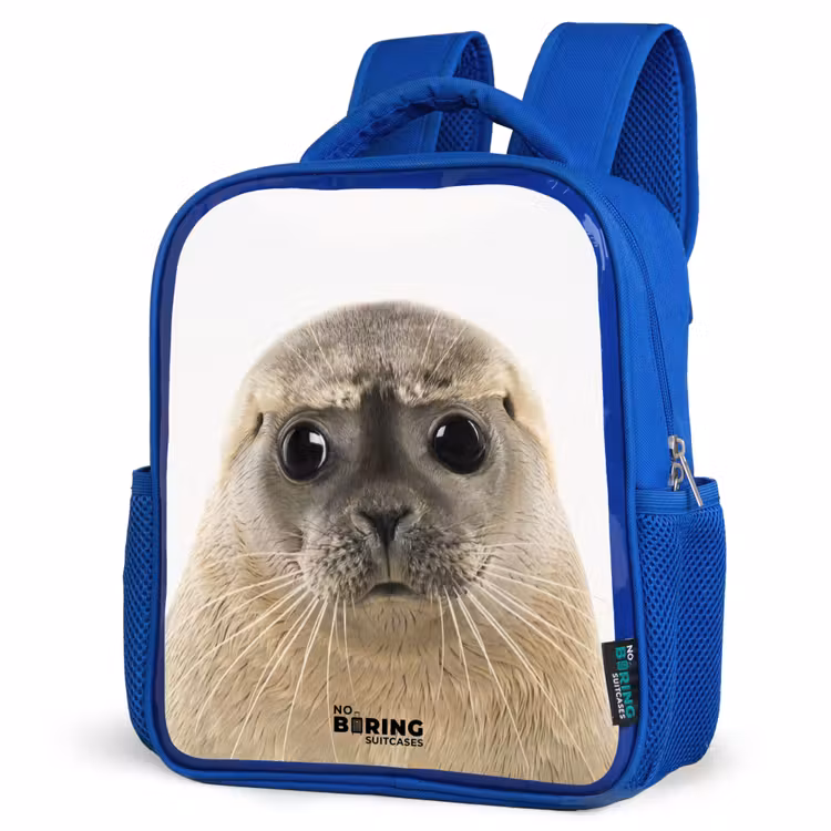 Kids backpack - Blue - Zyon Seal — 3