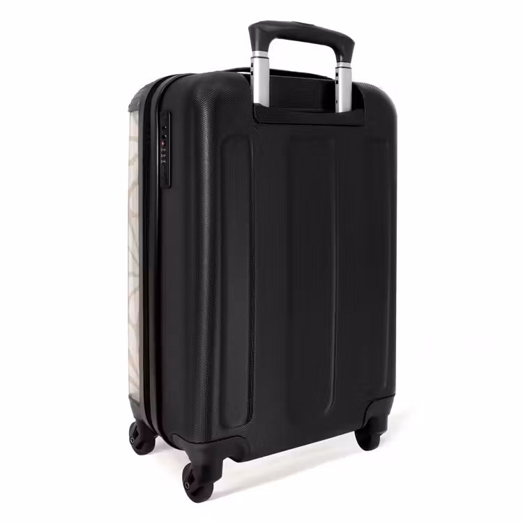 Suitcase - Pastel flowers - Beige — 2