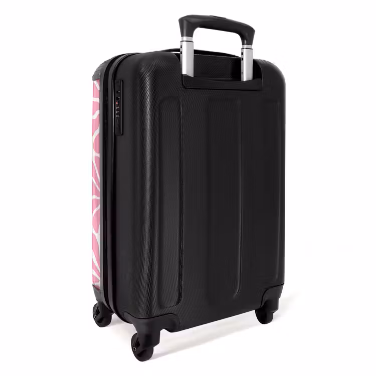 Suitcase - Pastel flowers - Pink — 2