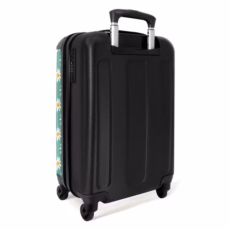 Suitcase - Vintage floral pattern - Green — 2