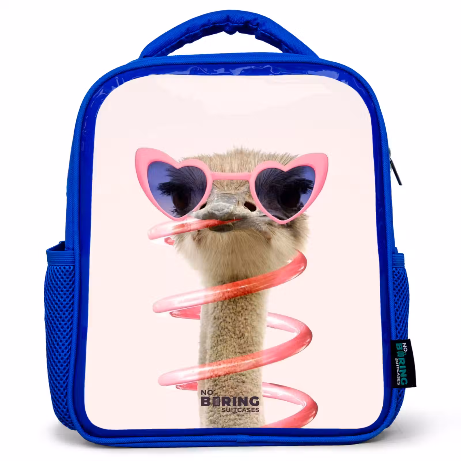 Kids backpack - Blue - Sierk Ostrich Pink — 1