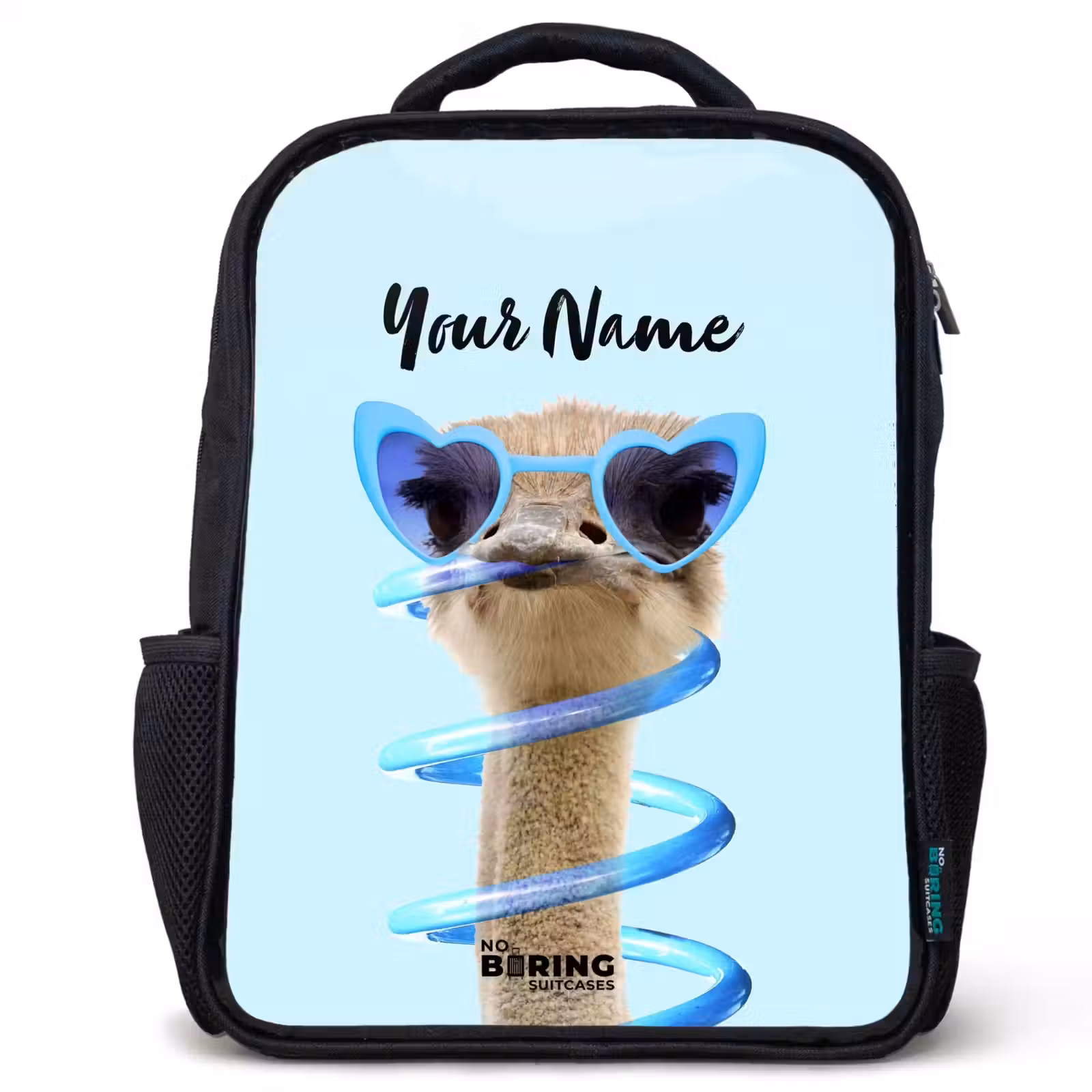 Kids backpack - Sierk Ostrich Blue — 1