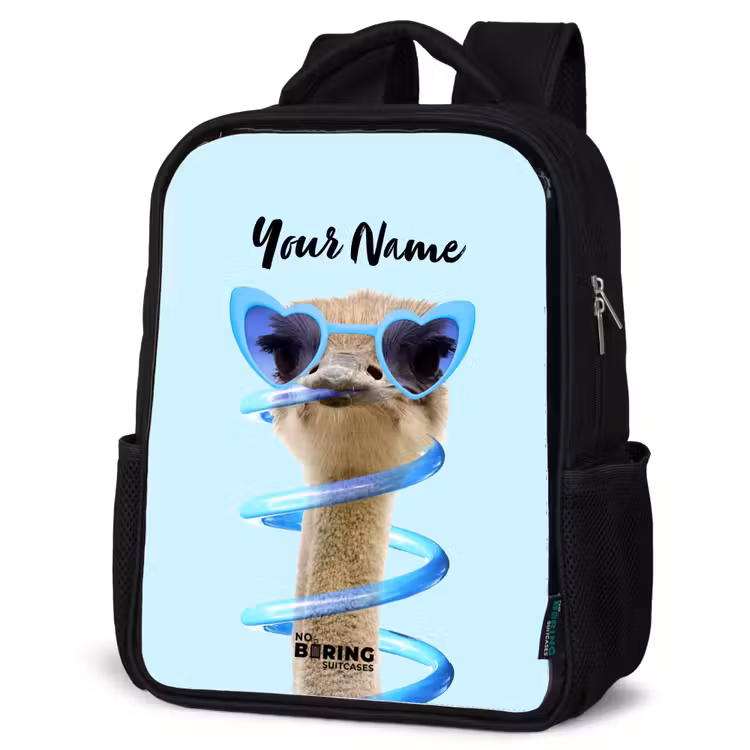 Kids backpack - Sierk Ostrich Blue — 4