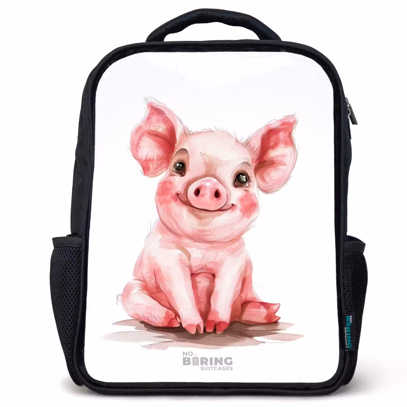 Kids backpack - Pink baby pig — 1