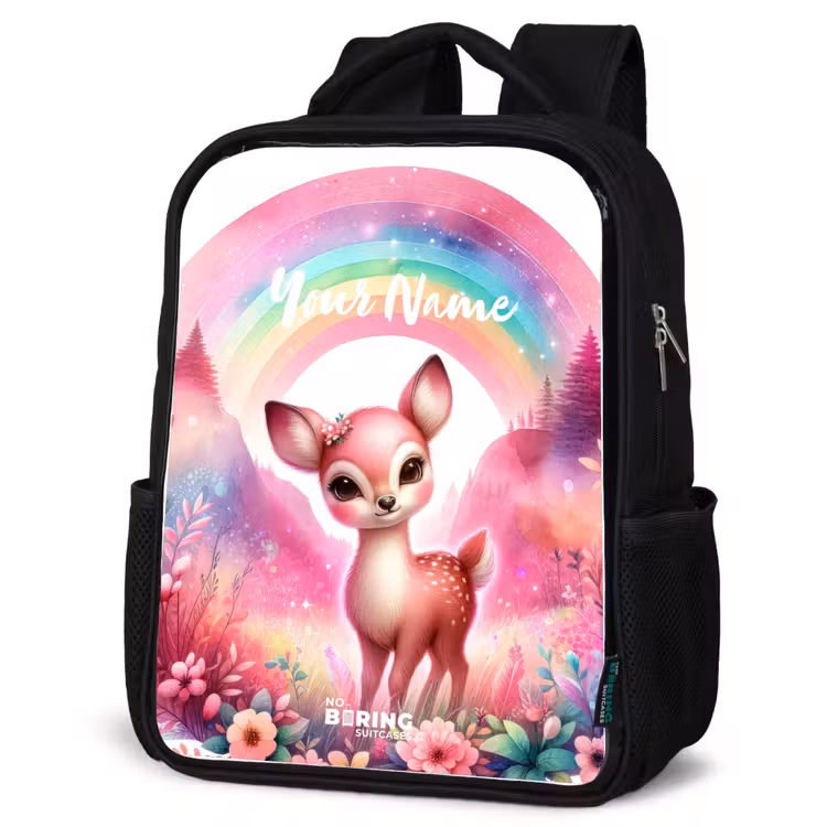 Kids backpack - Pink roebuck — 4