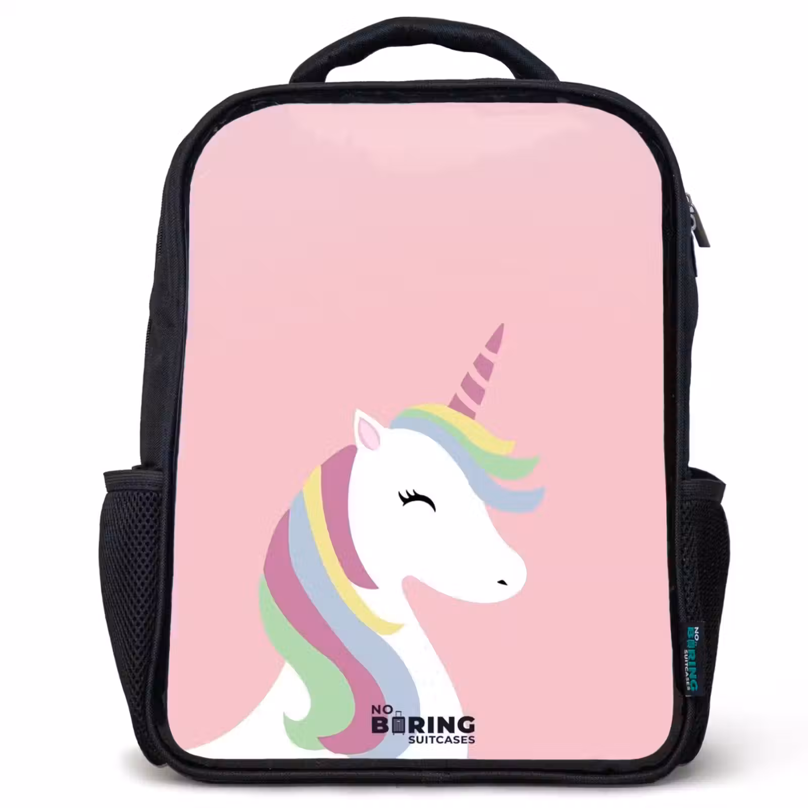 Kids backpack - Cartoon unicorn with rainbow mane — 1