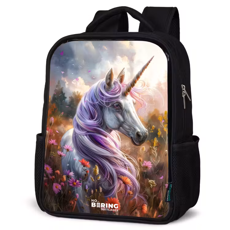 Kids backpack - Lavender spring horn — 4