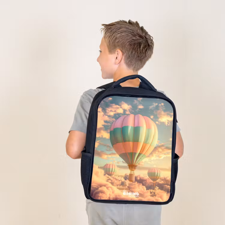 Kids backpack - Pastel skyliner — 2